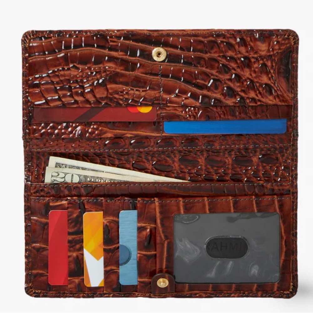 NWT🌺Brahmin Ady Wallet Sparkling Cider Barnard - Picture 6 of 10